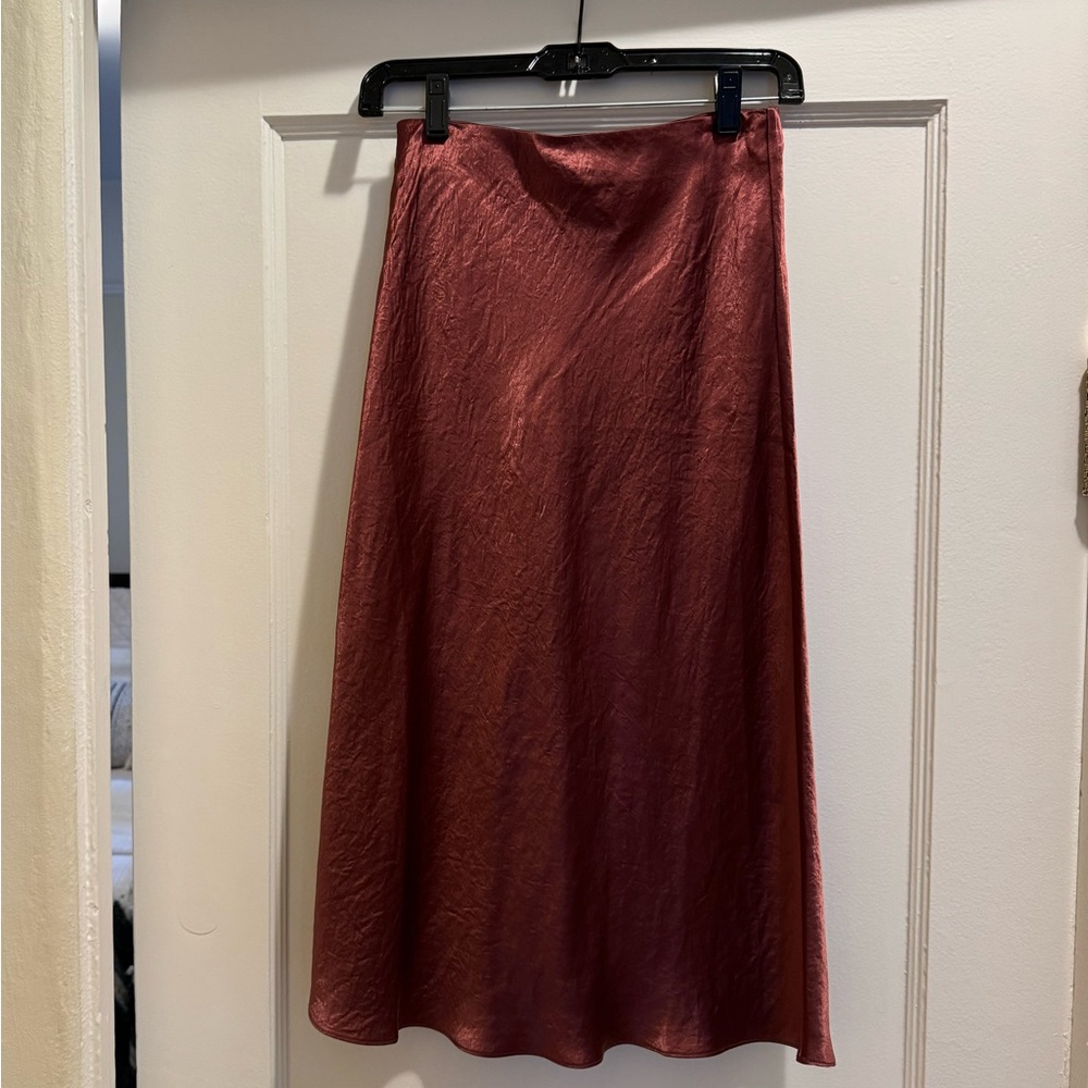 Aritzia babaton midi slip skirt